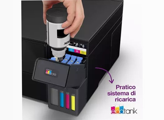 EcoTank ET-2955 stampante multifunzione A4 Wi-Fi con serbatoi di inchiostro, fino a 3 anni di inchiostro inclusi 100fogli 33ppm
