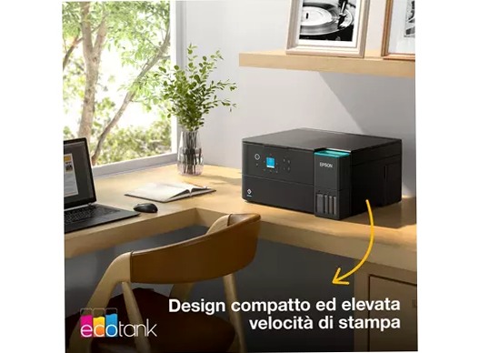 EcoTank ET-2955 stampante multifunzione A4 Wi-Fi con serbatoi di inchiostro, fino a 3 anni di inchiostro inclusi 100fogli 33ppm
