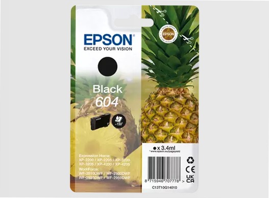 604 Pineapple Singlepack Black Ink