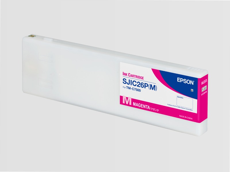 SJIC26P(M): Ink cartridge for ColorWorks C7500 (Magenta)