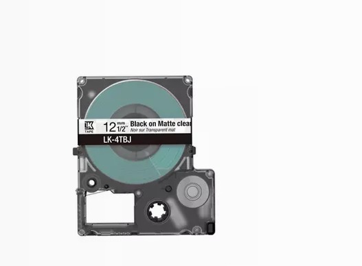 Matte Tape Clear/Black 12mm (8m)