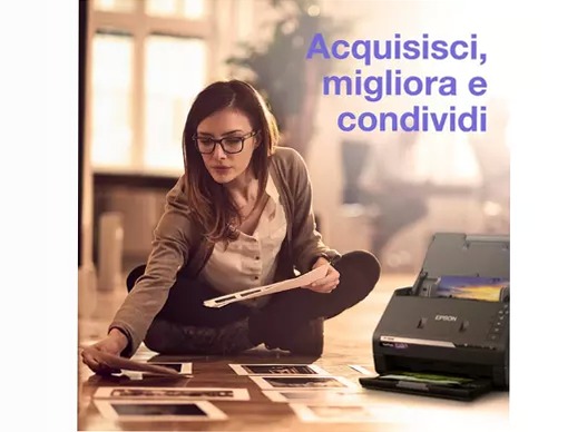 Scanner fotografico rapido FastFoto FF-680W A4 con connettività Wi-Fi e alimentatore automatico