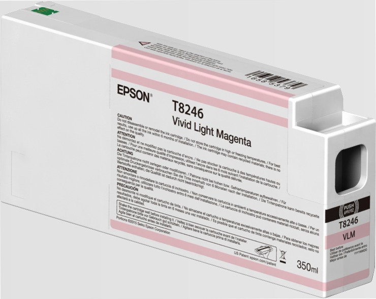 Singlepack Vivid Light Magenta T824600 UltraChrome HDX/HD 350ml