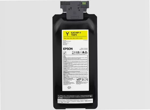 SJIC48P-Y Yellow ink cartridge for ColorWorks C8000e