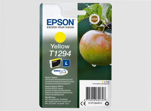 Singlepack Yellow T1294 DURABrite Ultra Ink