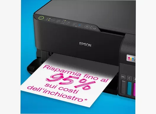 EcoTank ET-2830 stampante multifunzione A4 Wi-Fi con serbatoi di inchiostro, fino a 3 anni di inchiostro inclusi 100fogli 33ppm