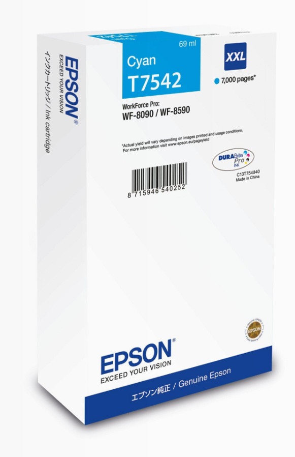 WF-8090 / WF-8590 Ink Cartridge XXL Cyan