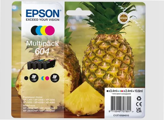 Multipack 4-colours 604 Ink