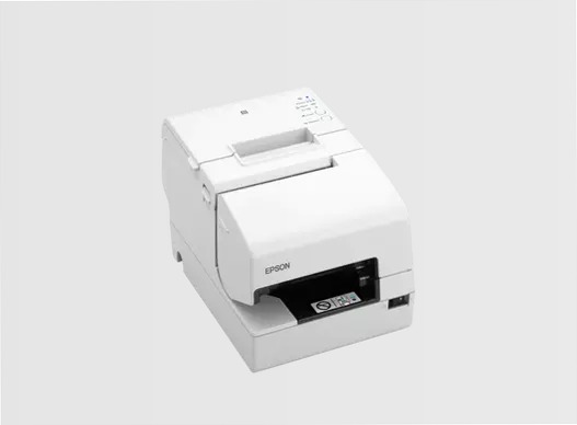 Epson TM-H6000V-213P0: P-USB, MICR, White