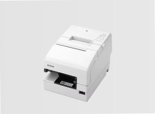 Epson TM-H6000V-213P0: P-USB, MICR, White