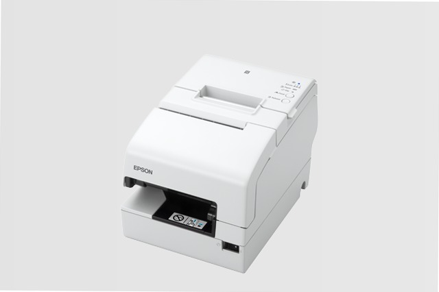 Epson TM-H6000V-213P1: Serial, MICR, White, PSU, EU