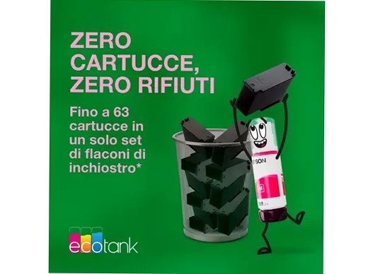 EcoTank ET-2959 Stampante multifunzione bianca A4 Wi-Fi con serbatoi di inchiostro, fino a 3 anni di inchiostro inclusi 100fogli 33ppm