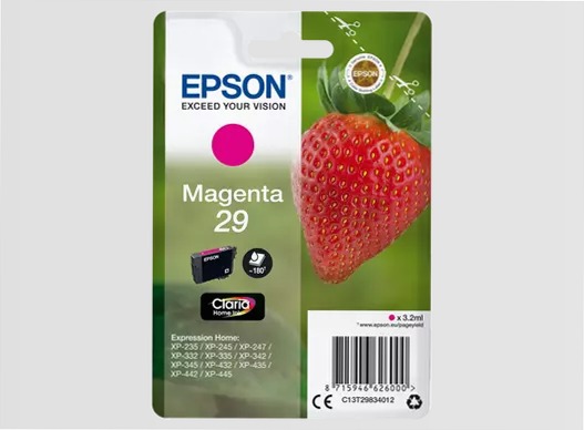 Singlepack Magenta 29 Claria Home Ink