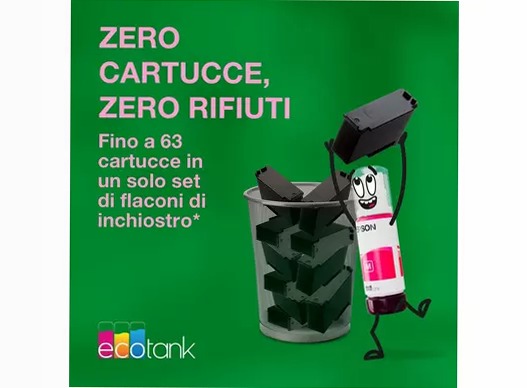 EcoTank ET-4951 Stampante multifunzione A4 Wi-Fi con serbatoi di inchiostro AirPrint con ADF, stampa fronte/retro, scansione, copia e fax, fino a 3 anni di inchiostro inclusi 250fogli 35ppm