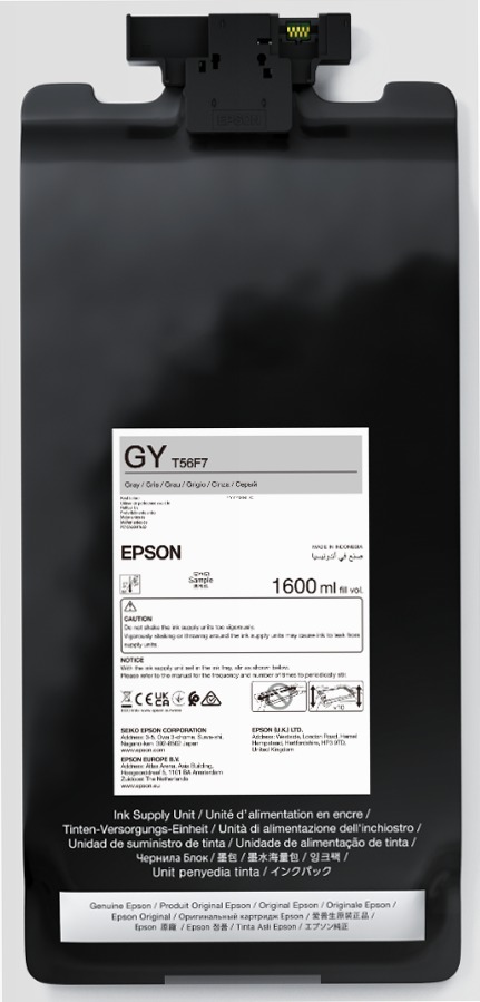 P-Series 64" Gray IIPS Ink 1600ml
