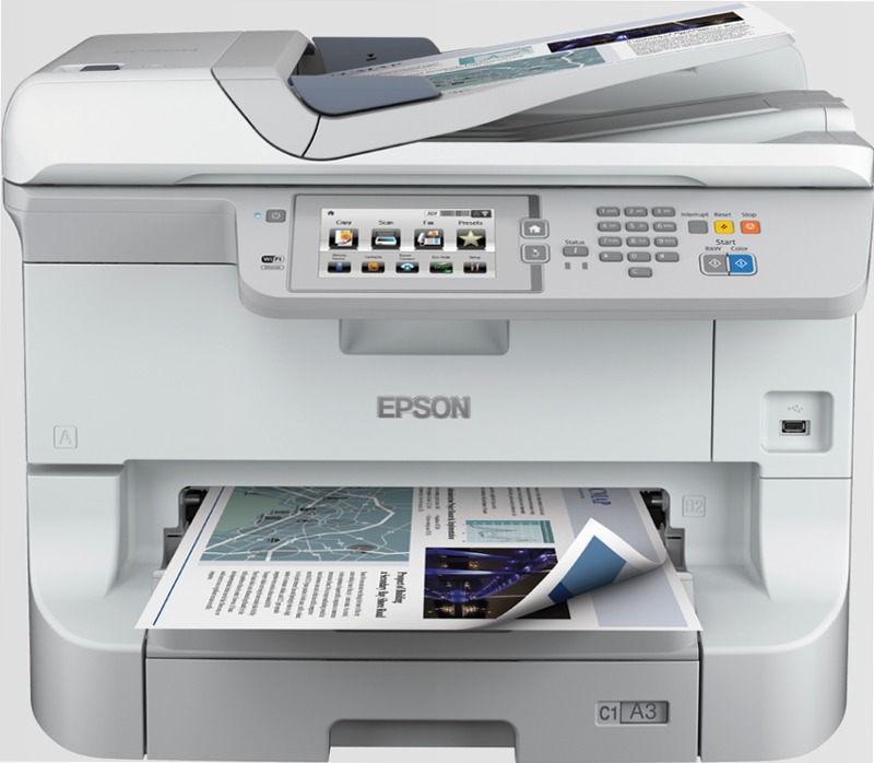 WorkForce Pro WF-8510 DWF 250fogli 34ppm