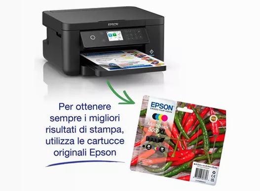 Epson XP-5200 - Stampante multifunzione A4 150fogli Cartucce 33ppm