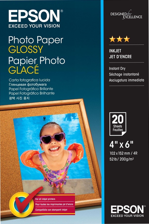 Photo Paper Glossy 10x15cm 20 sheet