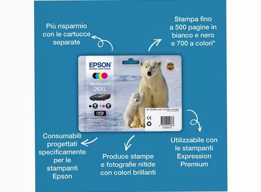 Singlepack Magenta 26XL Claria Premium Ink
