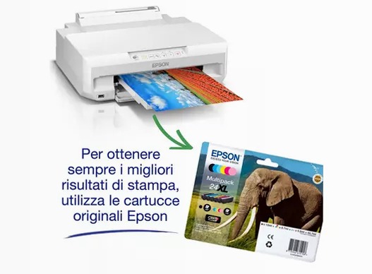 Stampante inkjet wireless A4 Expression Photo XP-65 100fogli 10ppm