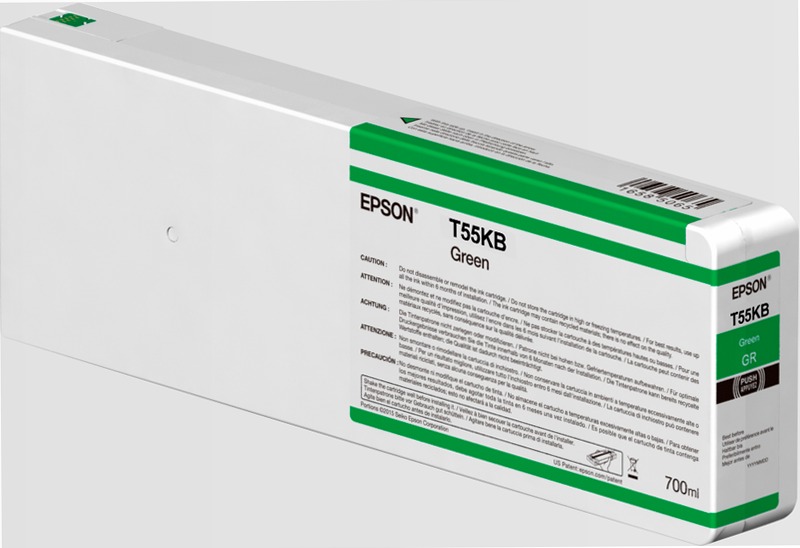 Singlepack Green T55KB00 UltraChrome HDX/HD 700ml