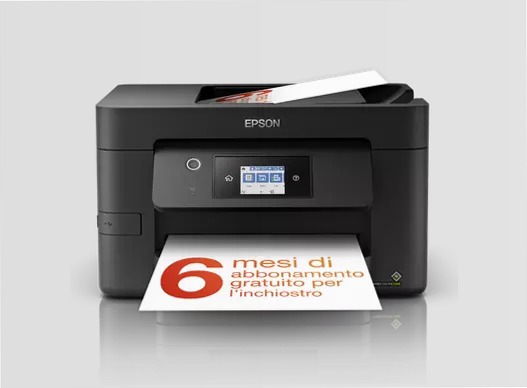 Multifunzione inkjet wireless A4 WorkForce Pro WF-3825DWF 250fogli 35ppm