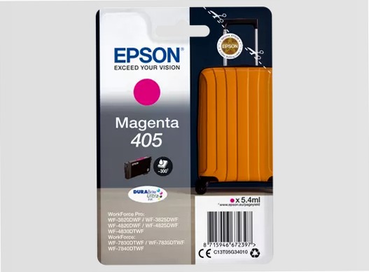 Cartucce di inchiostro originali Epson DURABrite Ultra Valigia 405