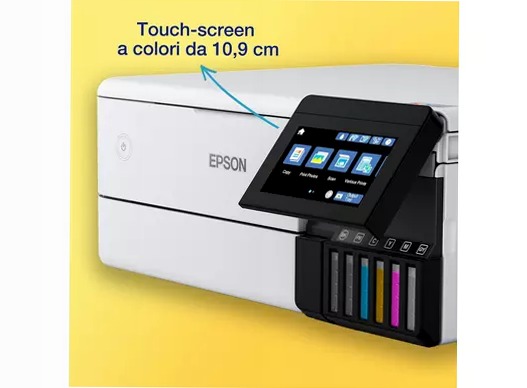 Stampante fotografica con serbatoi di inchiostro Wi-Fi A4 EcoTank ET-8500 32ppm