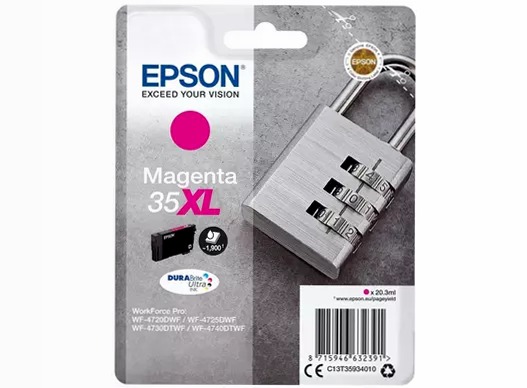 Singlepack Magenta 35XL DURABrite Ultra Ink
