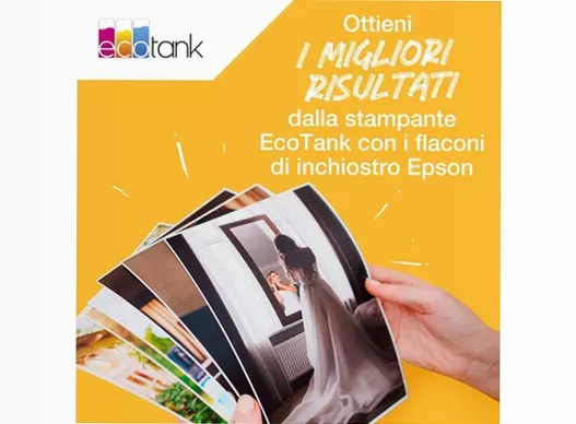 Inchiostro Yellow per EcoTank 103