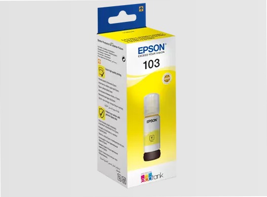 Inchiostro Yellow per EcoTank 103