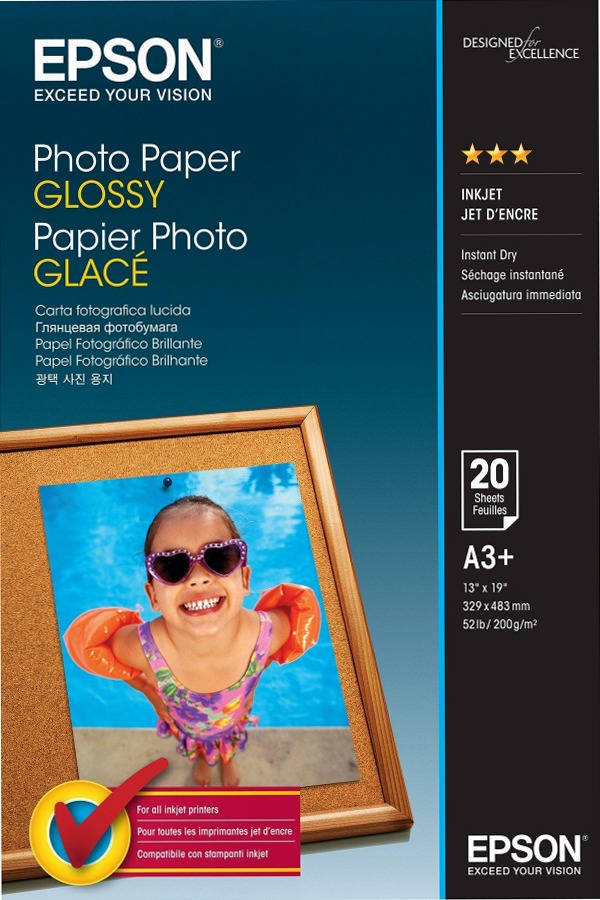 Photo Paper Glossy A3+ 20 sheet
