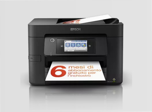 Multifunzione inkjet wireless A4 WorkForce Pro WF-4820DWF 250fogli 36ppm