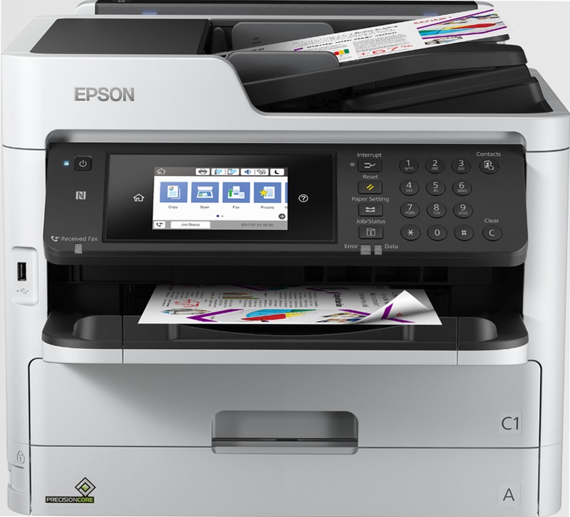 WF-C5790DWF - Multifunzione inkjet per piccoli gruppi di lavoro 330fogli 21ppm