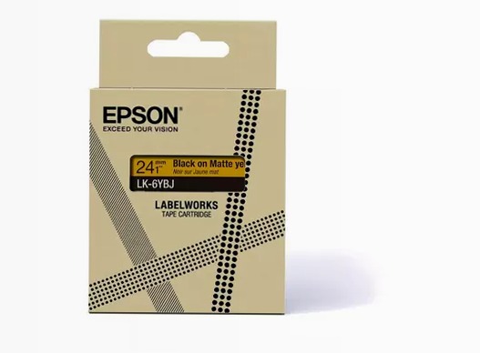 Matte Tape Yellow/Black 24mm (8m)