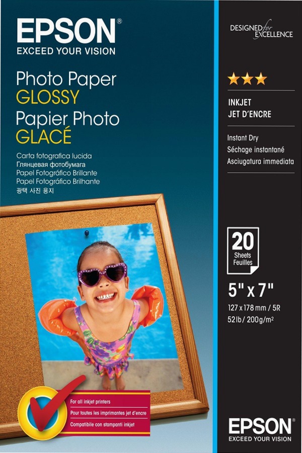 Photo Paper Glossy 13x18cm 20 sheet