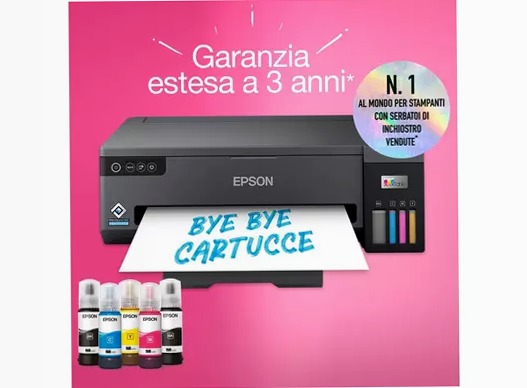 EcoTank ET-14100 stampante A3 Wi-Fi con serbatoi di inchiostro, fino a 3 anni di inchiostro inclusi* 100fogli 30ppm
