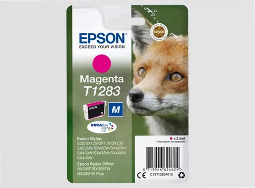 Singlepack Magenta T1283 DURABrite Ultra Ink
