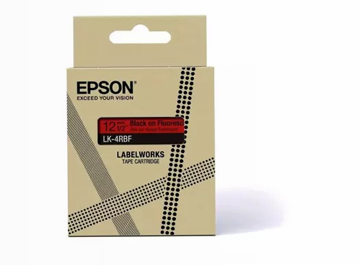 Tape LK-4RBF - Striscia Colorata Rosso/Fuoco