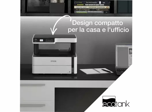 Stampante monocromatica multifunzione A4 Wi-Fi con serbatoi di inchiostro EcoTank ET-M2170 250fogli 39ppm