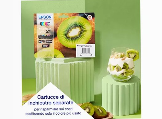 Stampante inkjet wireless multifunzione A4 Expression Premium XP‑6100 100fogli 32ppm