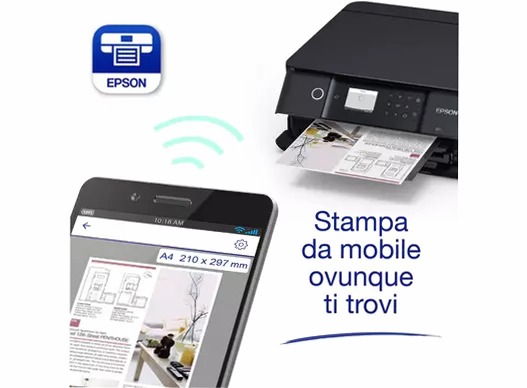 Stampante inkjet wireless multifunzione A4 Expression Premium XP‑6100 100fogli 32ppm