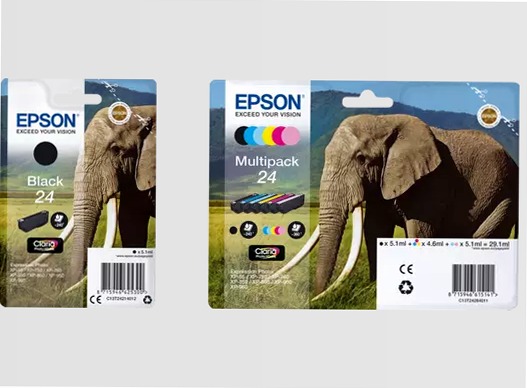 24 Claria Photo HD Ink Series