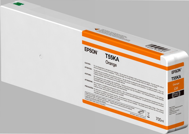 Singlepack Orange T55KA00 UltraChrome HDX/HD 700ml