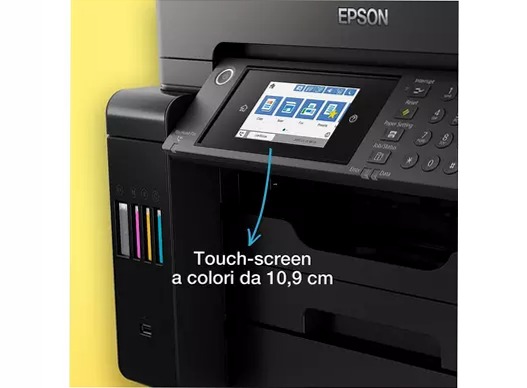 EcoTank ET-16655 Stampante multifunzione A3+ Wi-Fi con serbatoi di inchiostro ricaricabili e fax 550fogli 32ppm