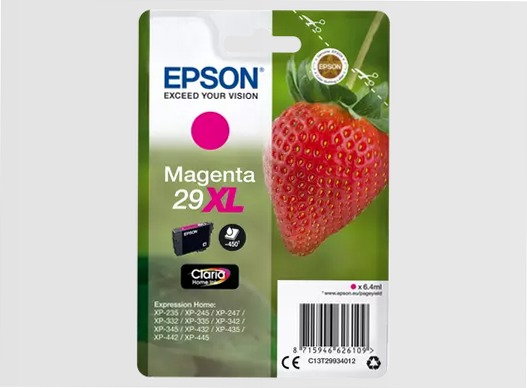 Singlepack Magenta 29XL Claria Home Ink