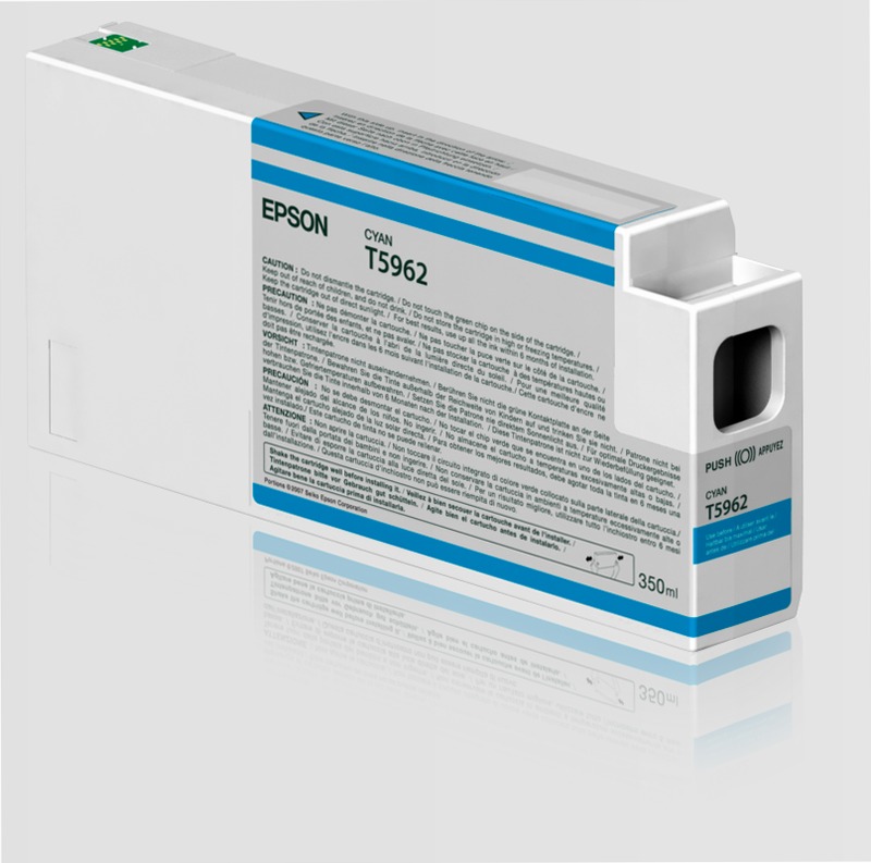 Singlepack Cyan T596200 UltraChrome HDR 350 ml