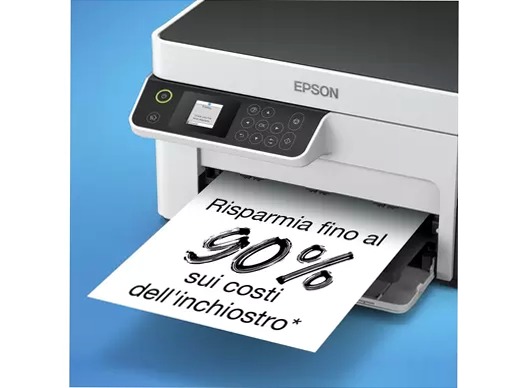 Stampante monocromatica multifunzione A4 Wi-Fi con serbatoi di inchiostro EcoTank ET-M2120 150fogli 32ppm