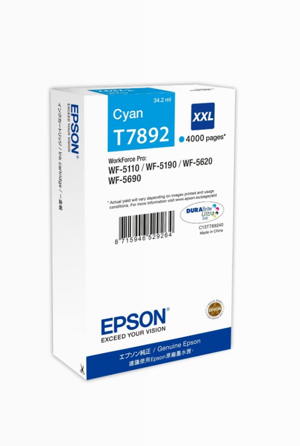 WF-51xx/56xx Series Ink Cartridge XXL Cyan