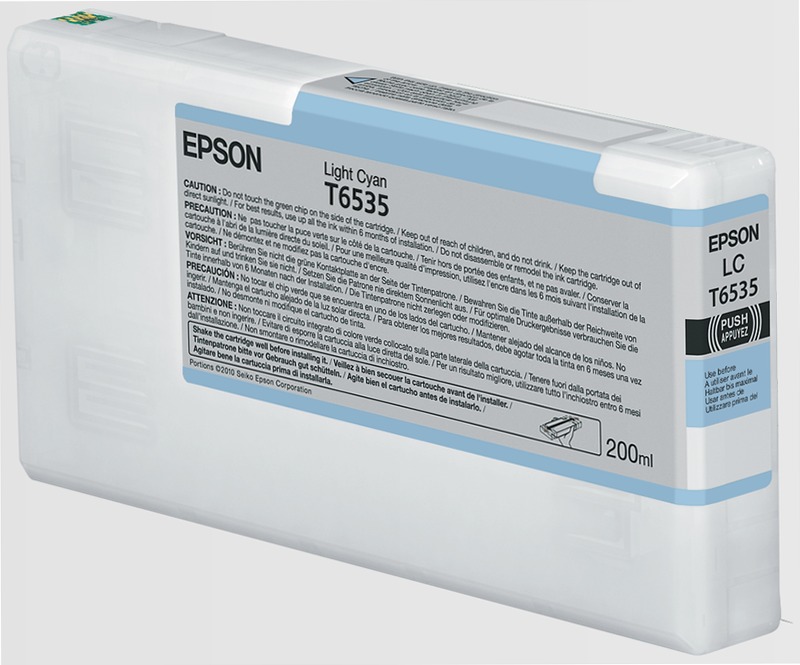 T6535 Light Cyan Ink Cartridge (200ml)